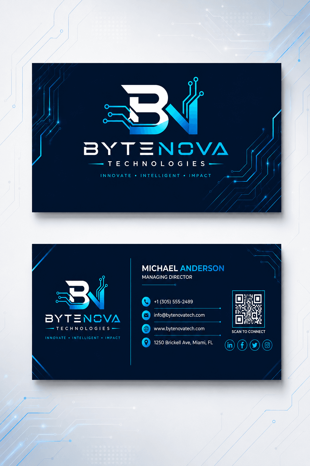 ByteNova Technologies Business Card