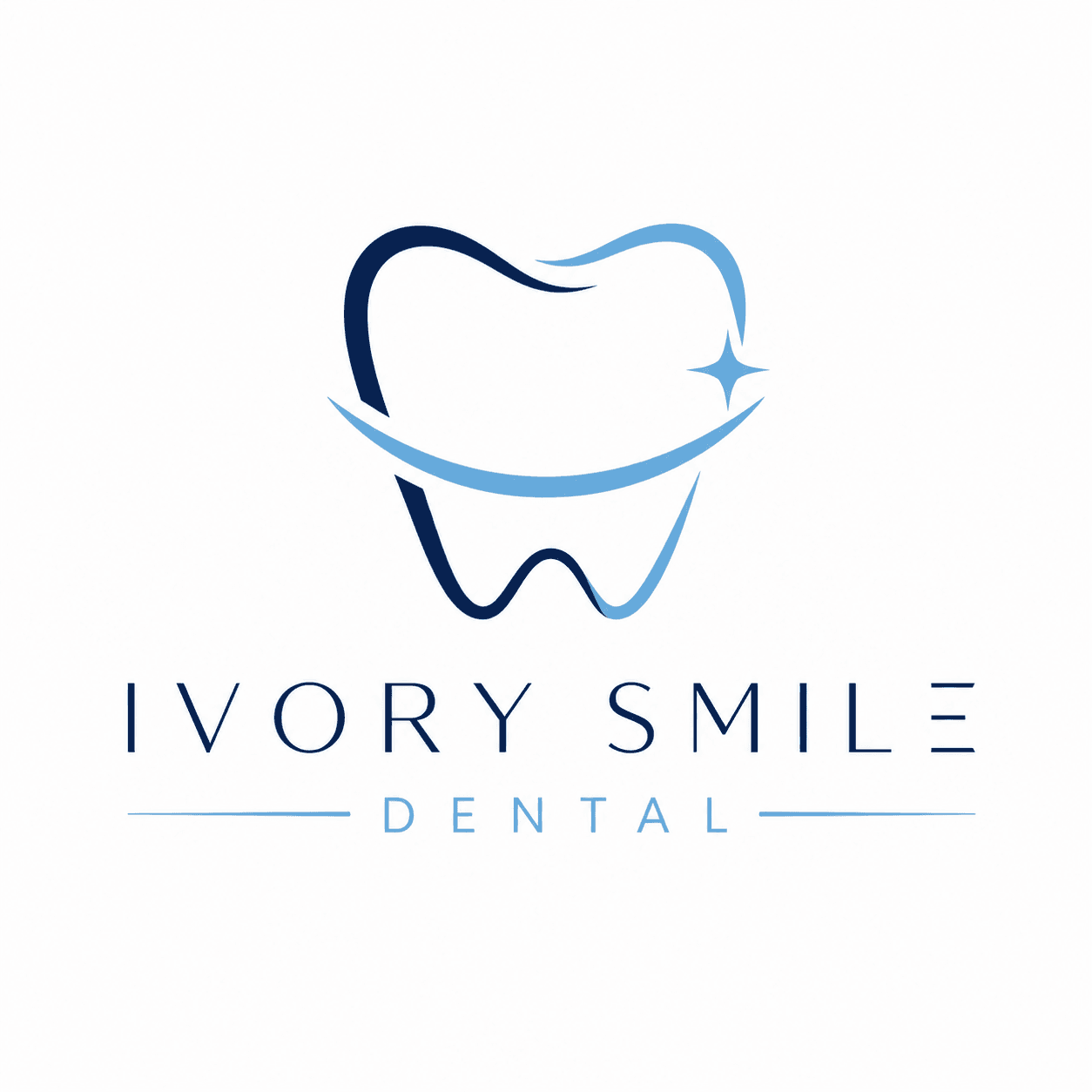 Ivory Smile Dental Logo