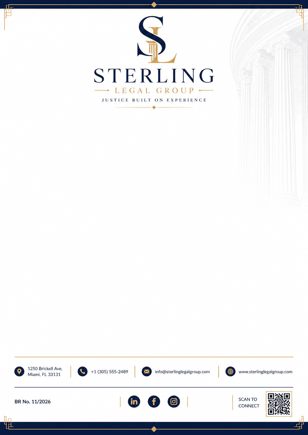 Sterling Legal Group Letterhead