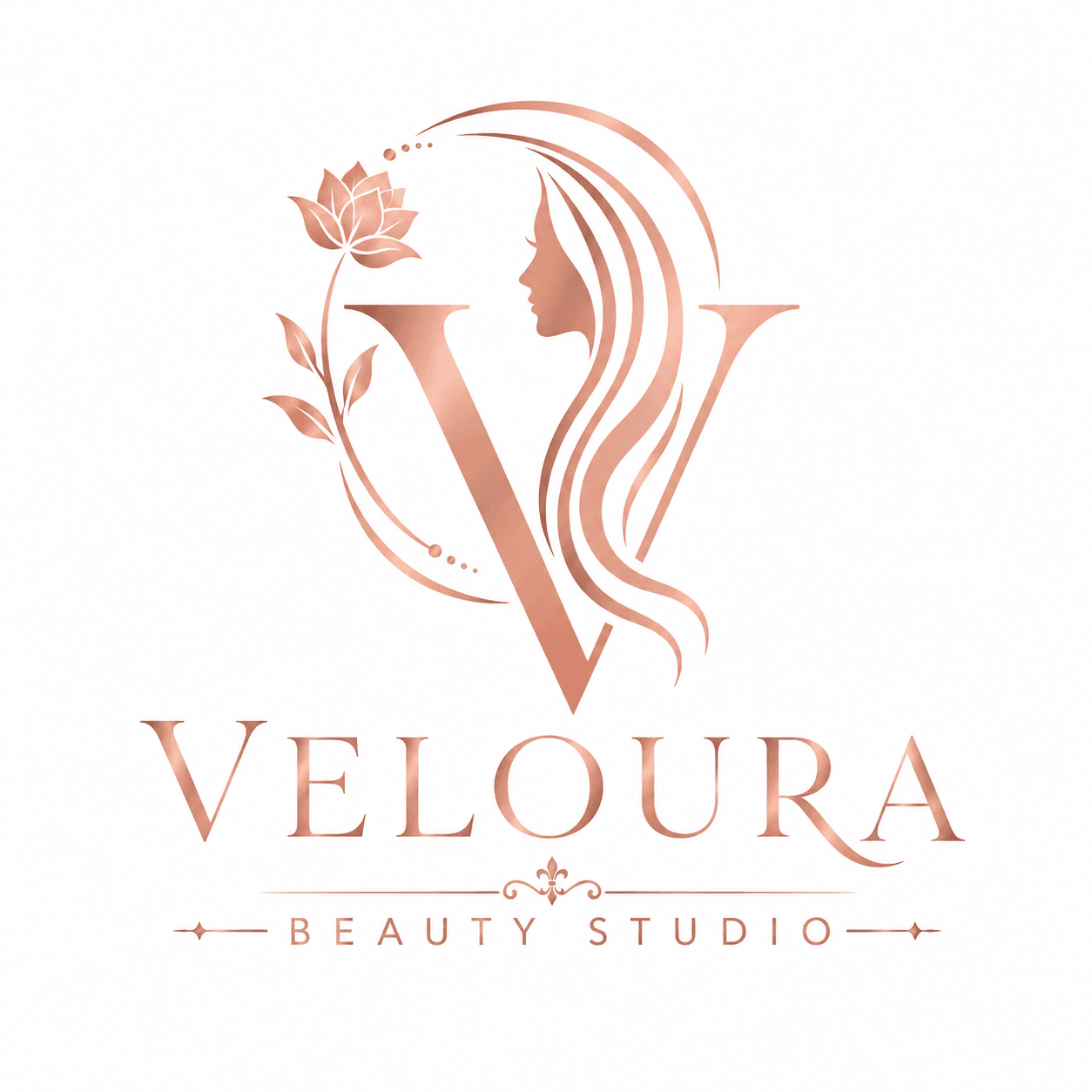 Veloura Beauty Studio Logo